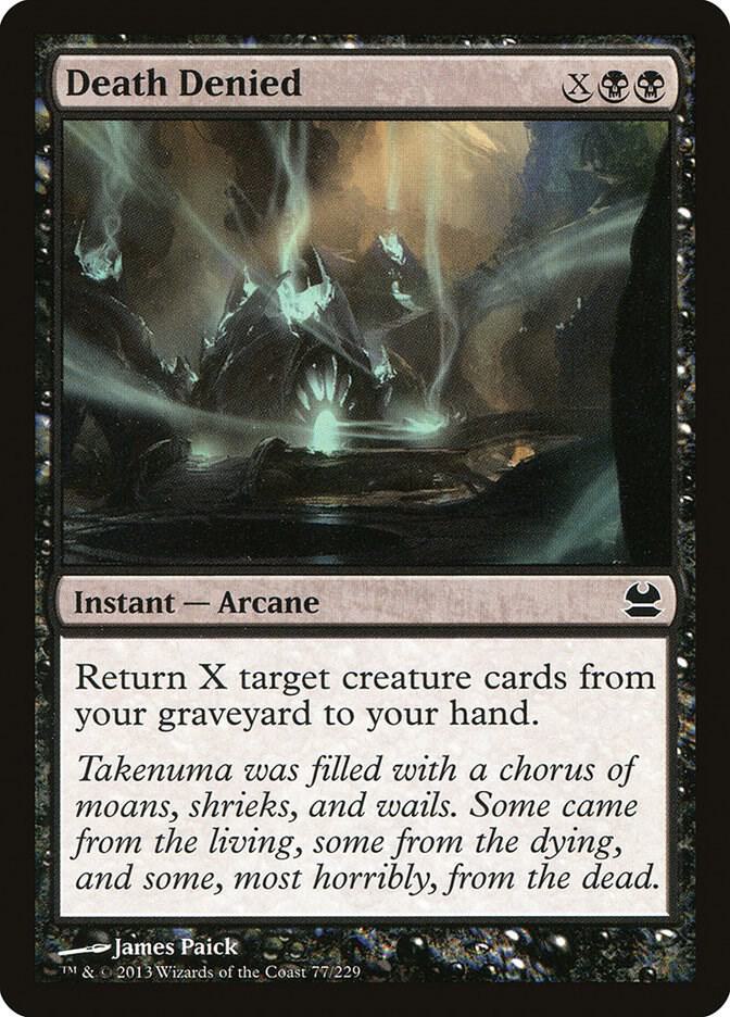 Death Denied 77 (Modern Masters)  - Foil | Good Games Adelaide SA