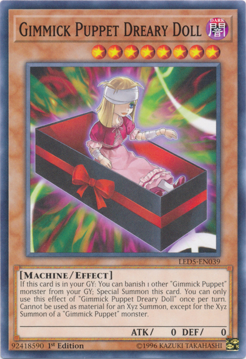 Gimmick Puppet Dreary Doll [LED5-EN039] Common | Good Games Adelaide SA