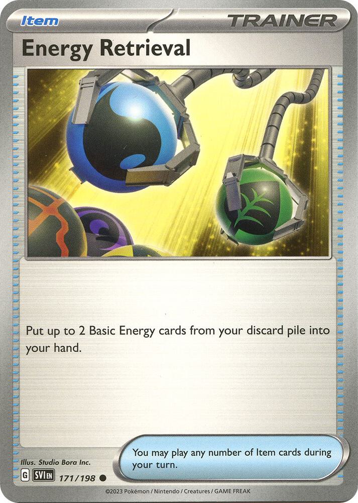 Energy Retrieval 171/198 (SV01: Scarlet & Violet Base Set)  | Good Games Adelaide SA