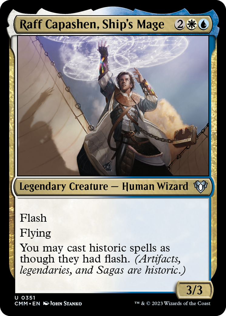 Raff Capashen, Ship's Mage [Commander Masters] | Good Games Adelaide SA