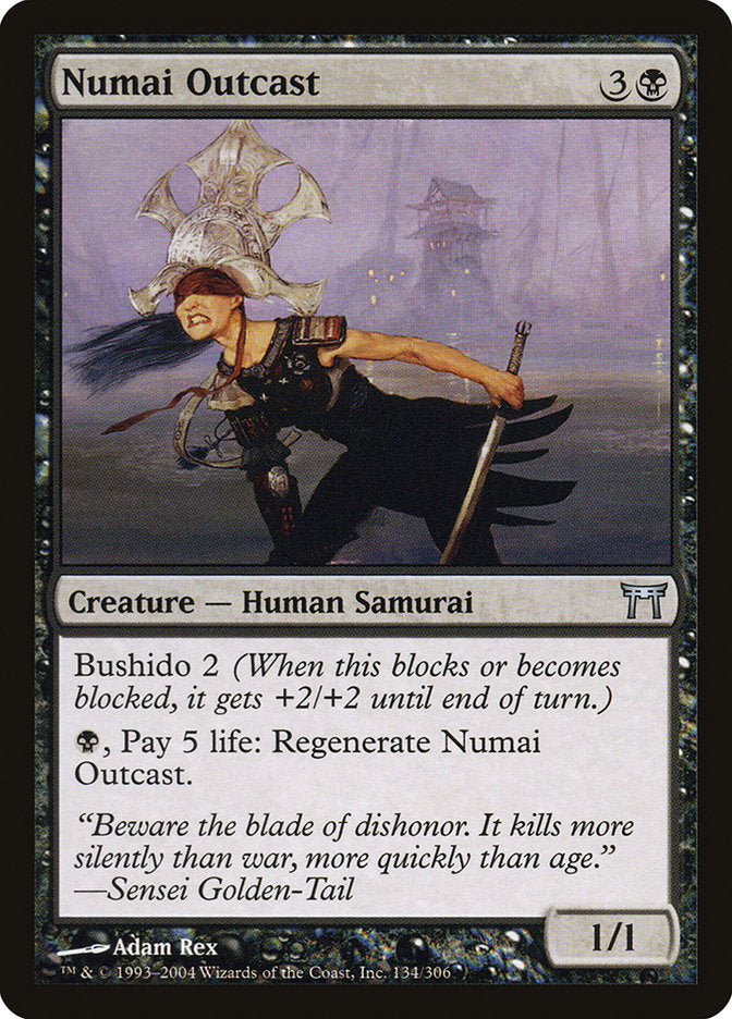 Numai Outcast 134 (Champions of Kamigawa)  - Foil | Good Games Adelaide SA