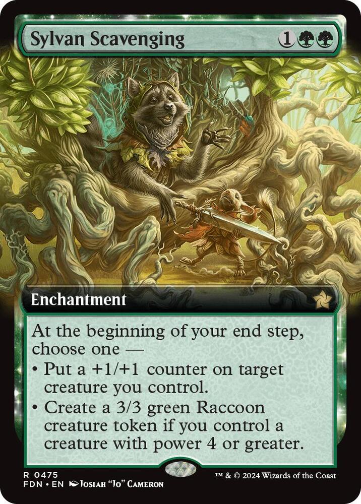 Sylvan Scavenging 475 (Foundations)  | Good Games Adelaide SA