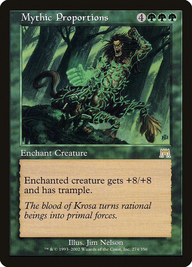 Mythic Proportions 274 (Onslaught)  - Foil | Good Games Adelaide SA