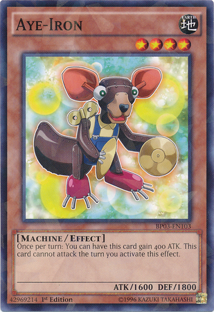 Aye-Iron [BP03-EN103] Shatterfoil Rare | Good Games Adelaide SA