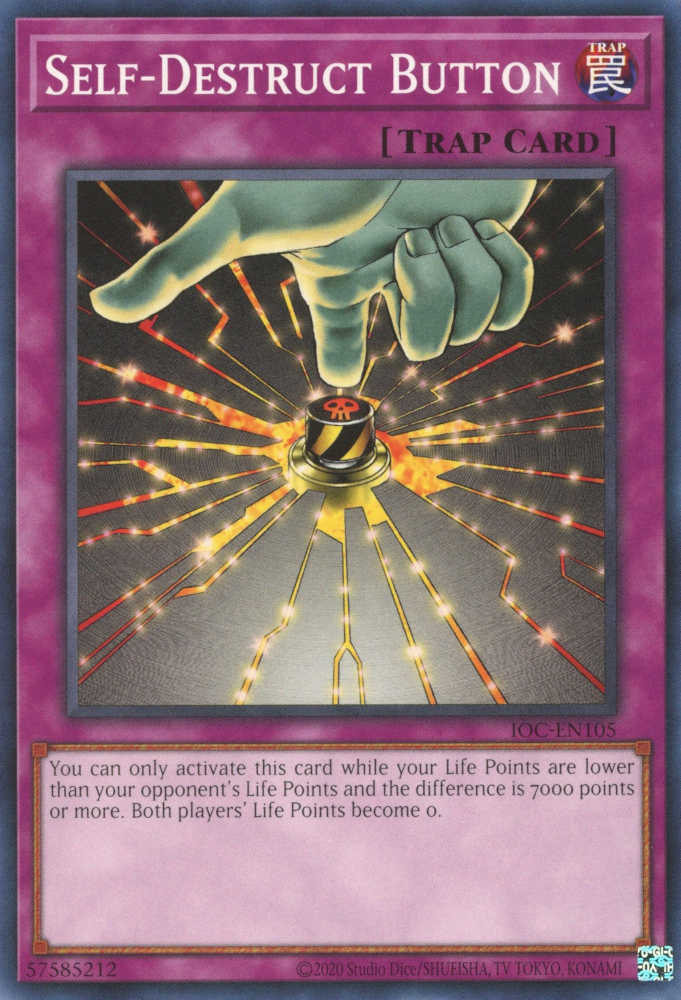 Self-Destruct Button [IOC-EN105] Common | Good Games Adelaide SA