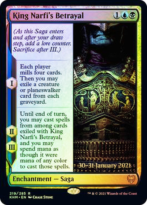 King Narfi's Betrayal [Kaldheim Prerelease Promos] | Good Games Adelaide SA