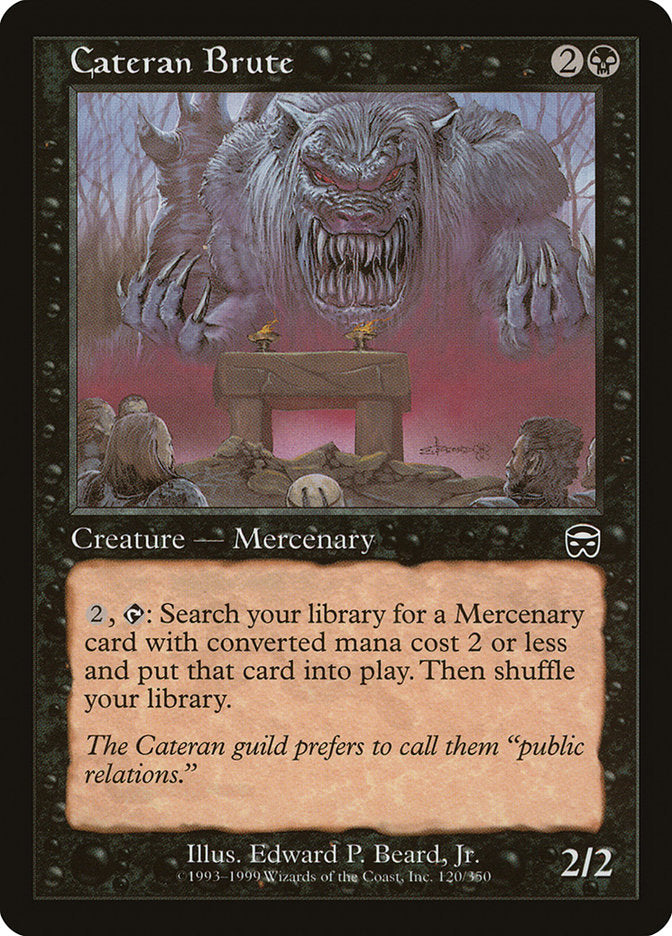 Cateran Brute 120 (Mercadian Masques)  | Good Games Adelaide SA
