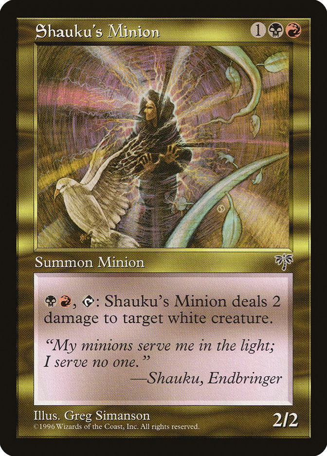 Shauku's Minion  (Mirage)  | Good Games Adelaide SA