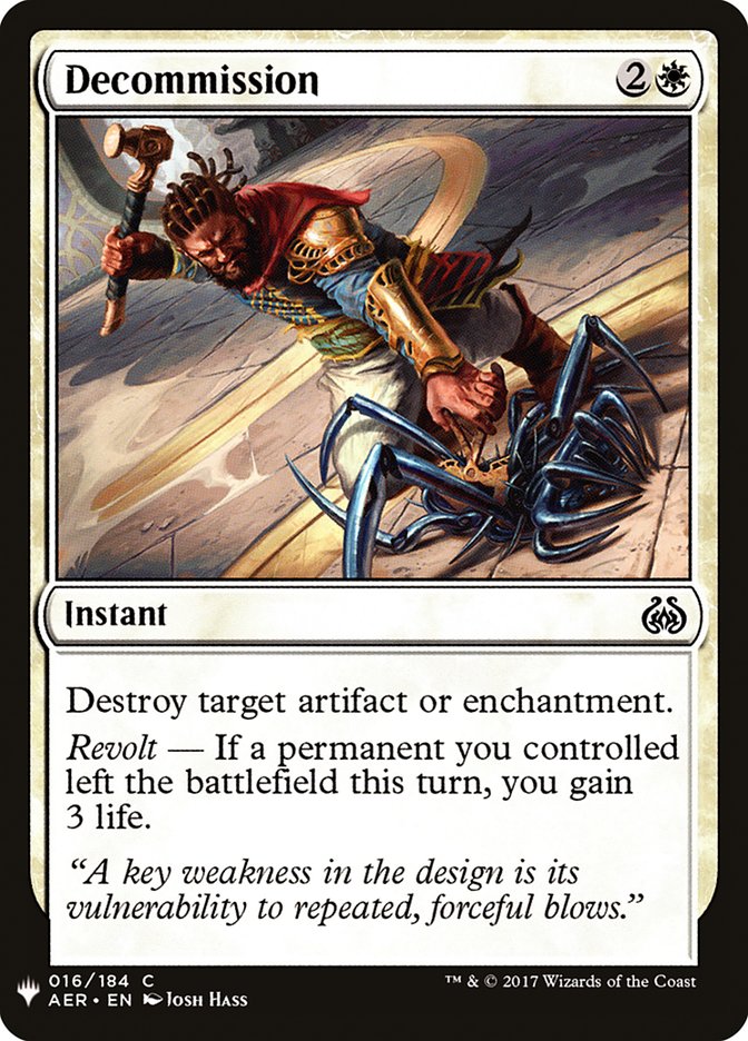Decommission [Mystery Booster] | Good Games Adelaide SA