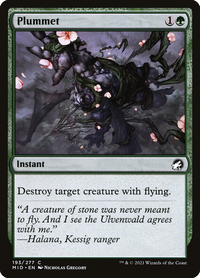 Plummet 193 (Innistrad: Midnight Hunt)  | Good Games Adelaide SA