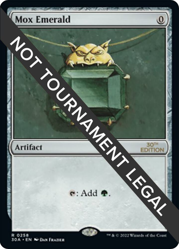 Mox Emerald 258/594 (30th Anniversary Edition)  | Good Games Adelaide SA