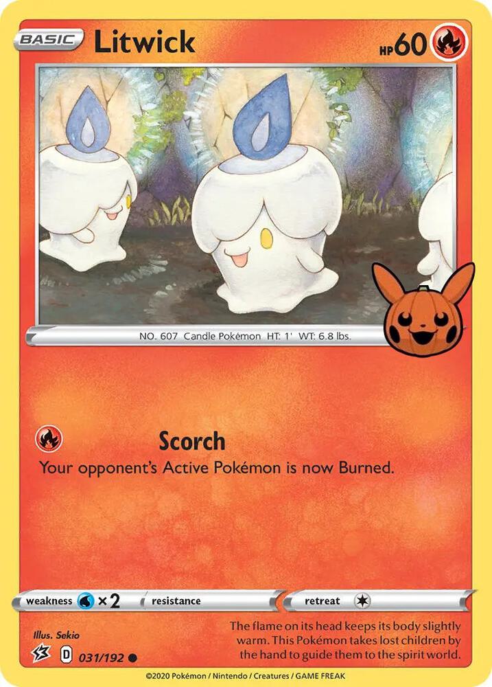 Litwick 031/192 (Trick or Trade BOOster Bundle)  | Good Games Adelaide SA