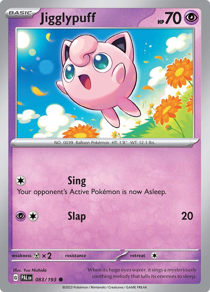 Jigglypuff 083/193 (SV02: Paldea Evolved)  | Good Games Adelaide SA