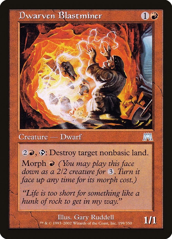 Dwarven Blastminer 199 (Onslaught)  | Good Games Adelaide SA