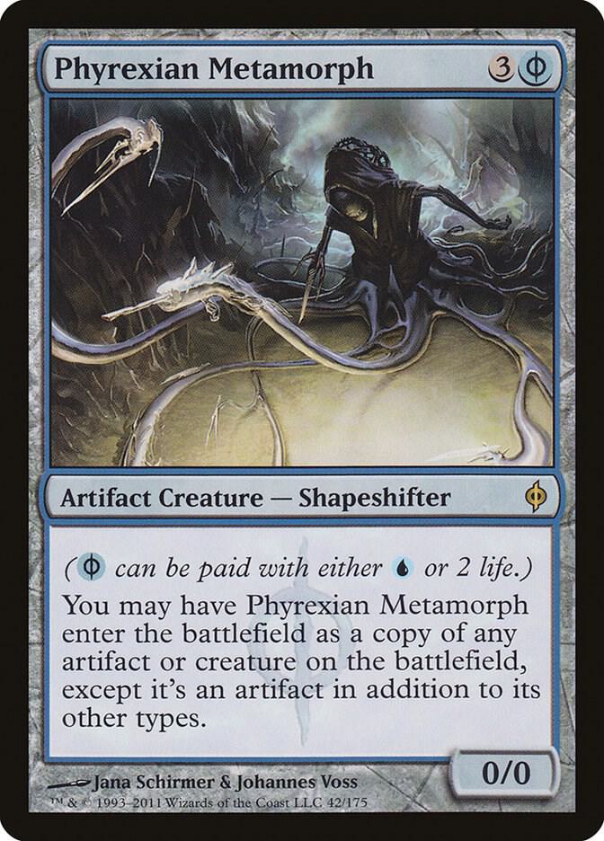 Phyrexian Metamorph 42 (New Phyrexia)  - Foil | Good Games Adelaide SA