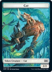 Cat // Germ Double-sided Token [Double Masters Tokens] | Good Games Adelaide SA
