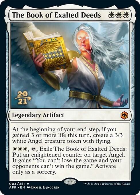 The Book of Exalted Deeds 4 (Prerelease Cards)  - Foil | Good Games Adelaide SA
