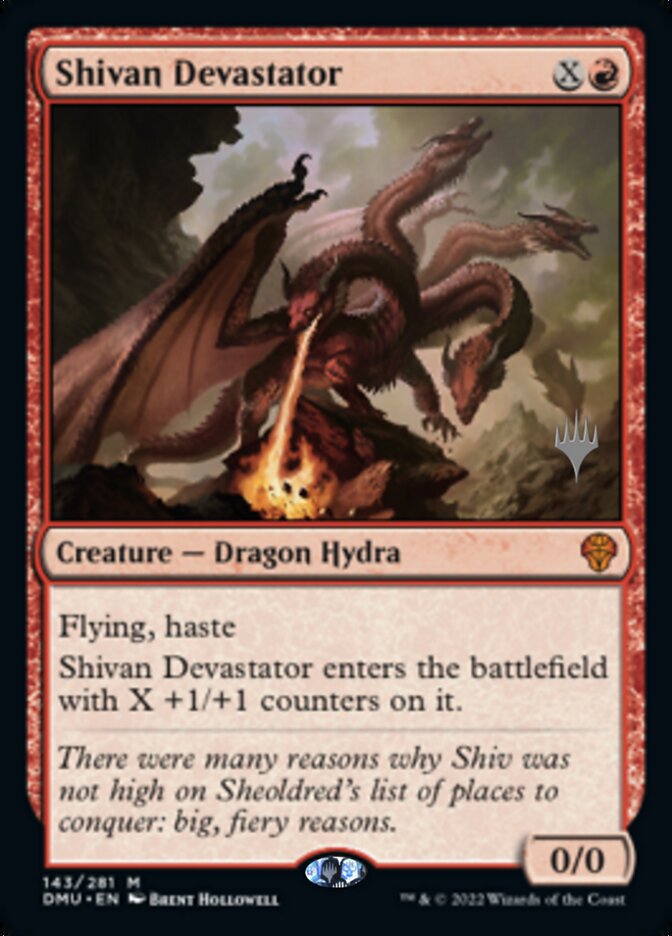 Shivan Devastator (Promo Pack) [Dominaria United Promos] | Good Games Adelaide SA
