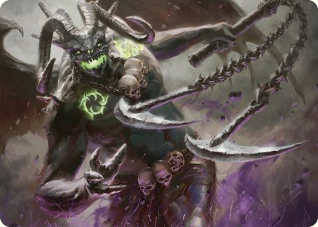 Archfiend of Despair Art Card [Commander Masters Art Series] | Good Games Adelaide SA