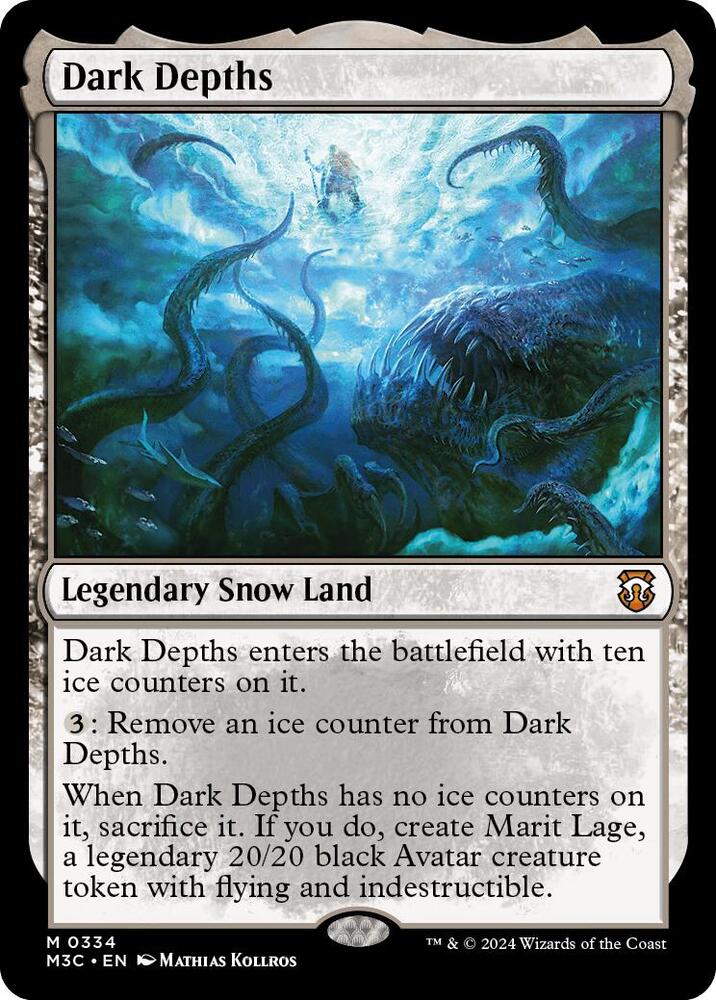 Dark Depths 334/411 (Commander: Modern Horizons 3)  - Ripple Foil | Good Games Adelaide SA