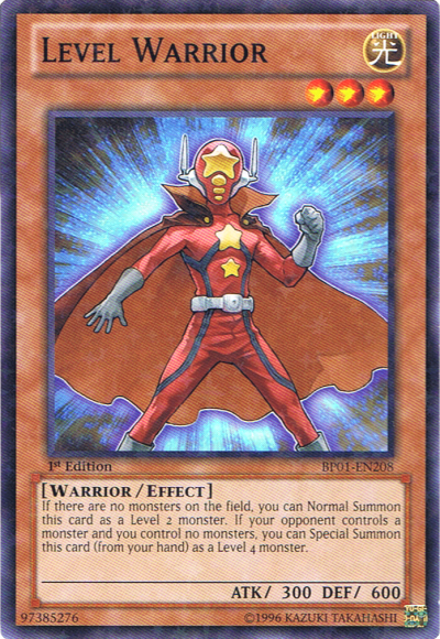 Level Warrior [BP01-EN208] Starfoil Rare | Good Games Adelaide SA