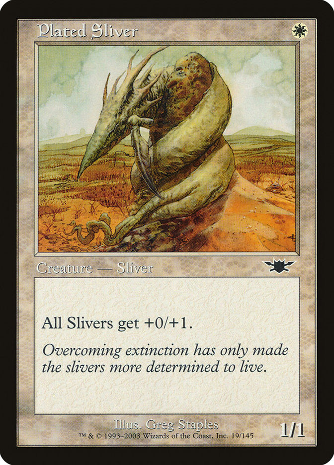 Plated Sliver 19 (Legions)  - Foil | Good Games Adelaide SA