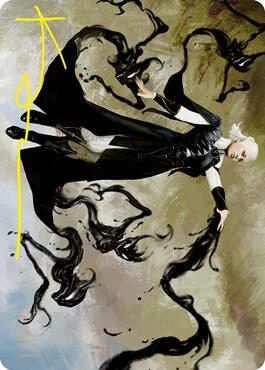 Shadewing Laureate Art Card Gold Stamped Signature 40 (Art Series: Strixhaven)  | Good Games Adelaide SA