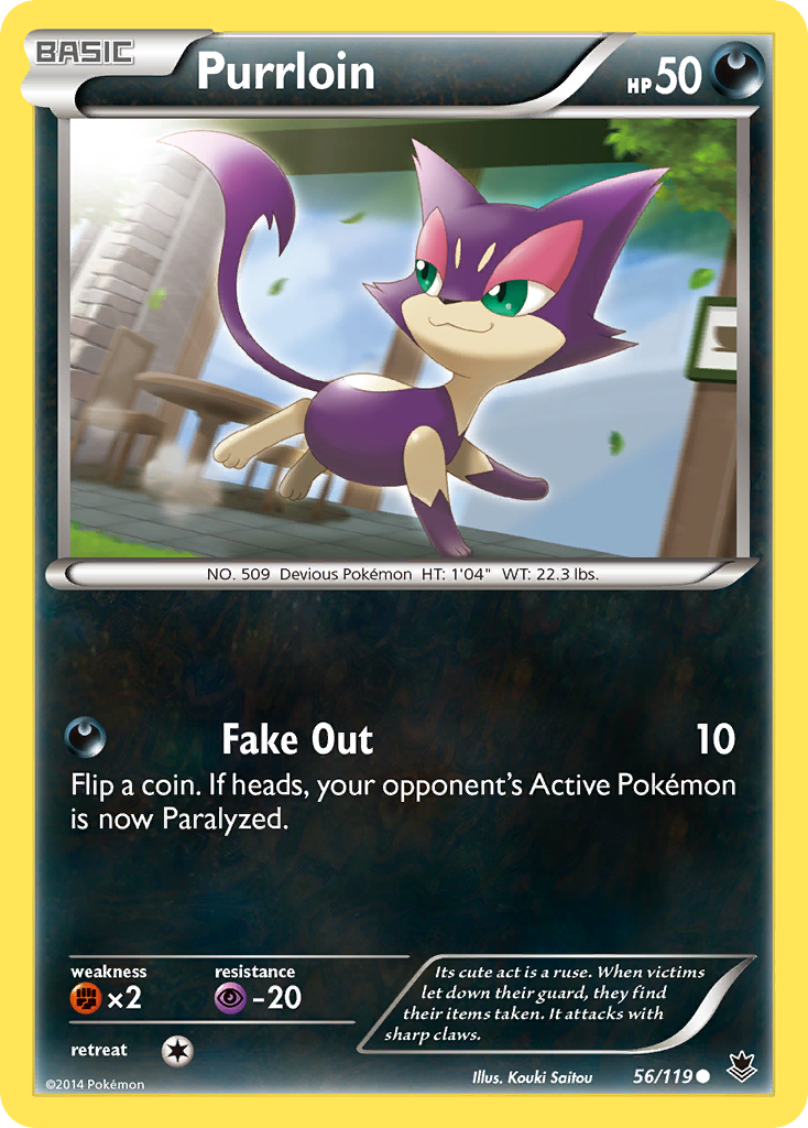 Purrloin (56/119) [XY: Phantom Forces] | Good Games Adelaide SA