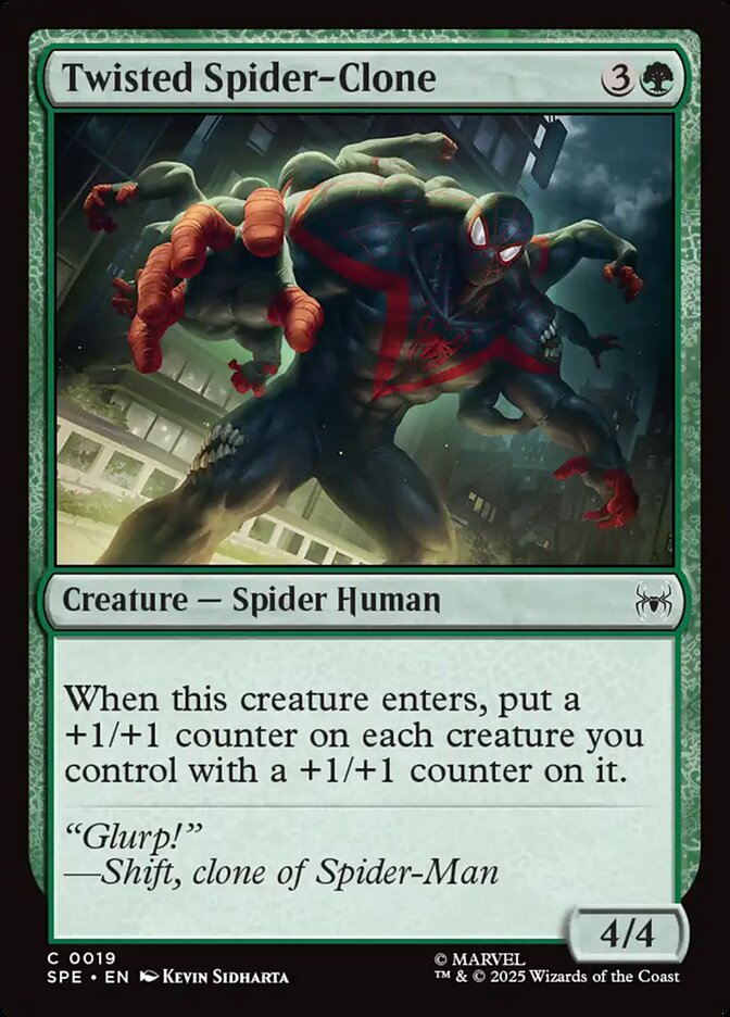 Twisted Spider Clone 19 (Marvel's Spider-Man: Eternal-Legal)  - Foil | Good Games Adelaide SA