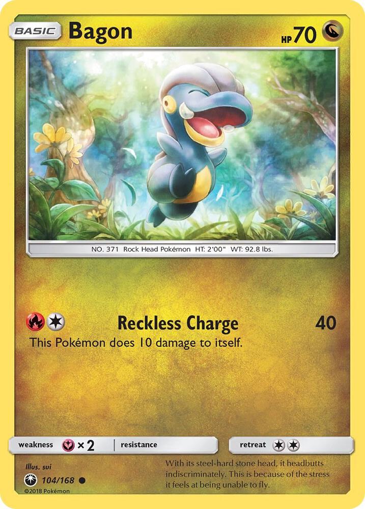 Bagon 104/168 (SM - Celestial Storm)  | Good Games Adelaide SA