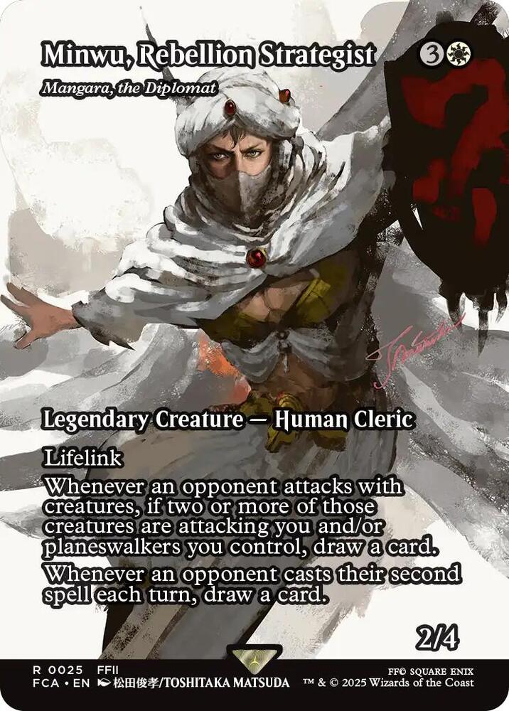 Minwu Rebellion Strategist Mangara the Diplomat 25 (FINAL FANTASY: Through the Ages)  - Showcase | Good Games Adelaide SA