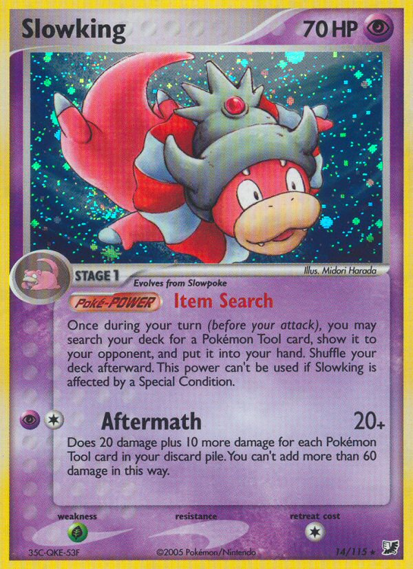 Slowking (14/115) [EX: Unseen Forces] | Good Games Adelaide SA