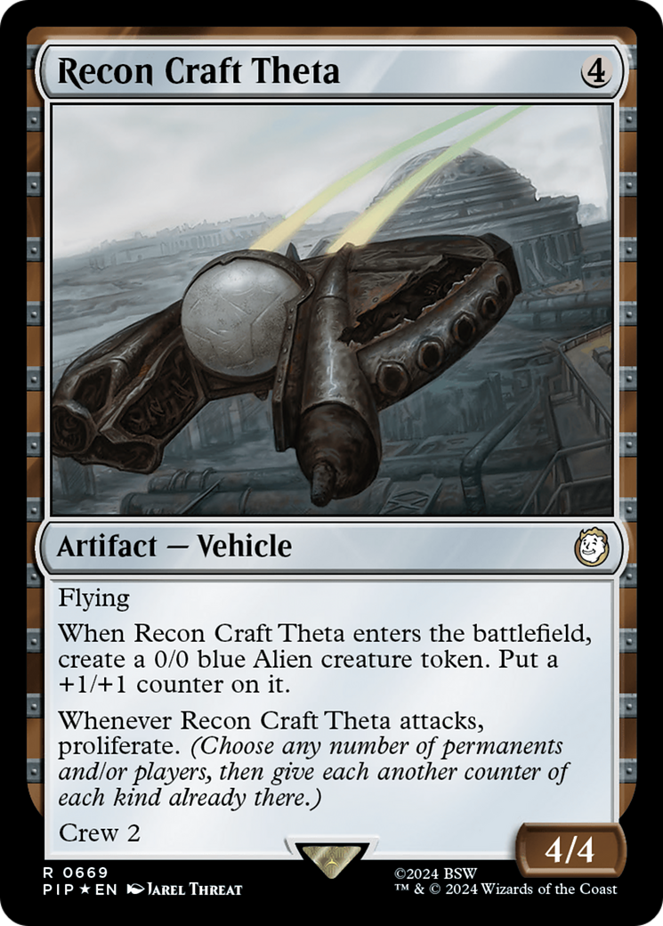 Recon Craft Theta (Surge Foil) [Fallout] | Good Games Adelaide SA
