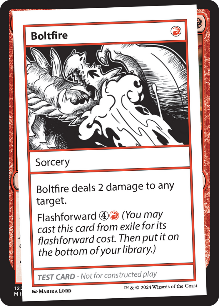 Boltfire [Mystery Booster 2 Playtest Cards] | Good Games Adelaide SA