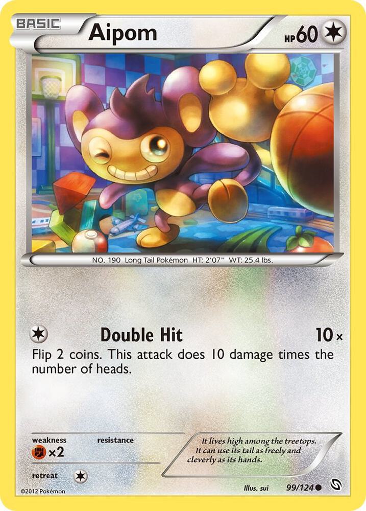 Aipom 99/124 (Dragons Exalted)  | Good Games Adelaide SA
