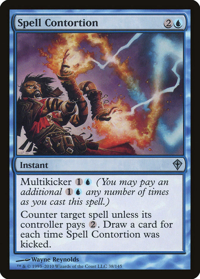 Spell Contortion 38 (Worldwake)  - Foil | Good Games Adelaide SA
