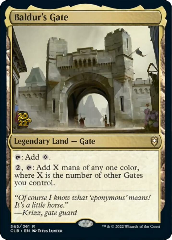 Baldurs Gate 345 (Prerelease Cards)  - Foil | Good Games Adelaide SA