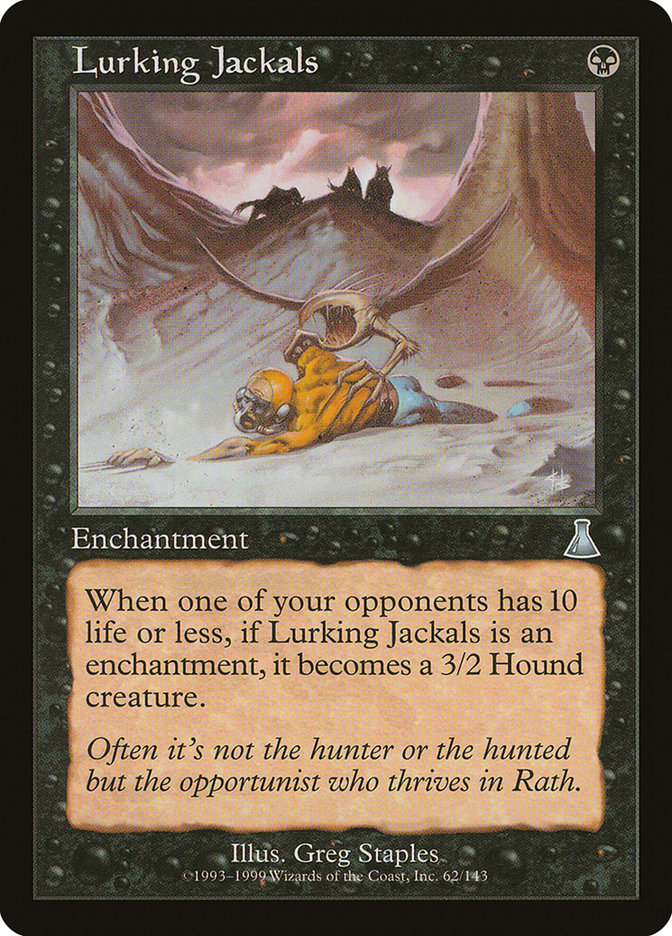 Lurking Jackals 62 (Urza's Destiny)  | Good Games Adelaide SA