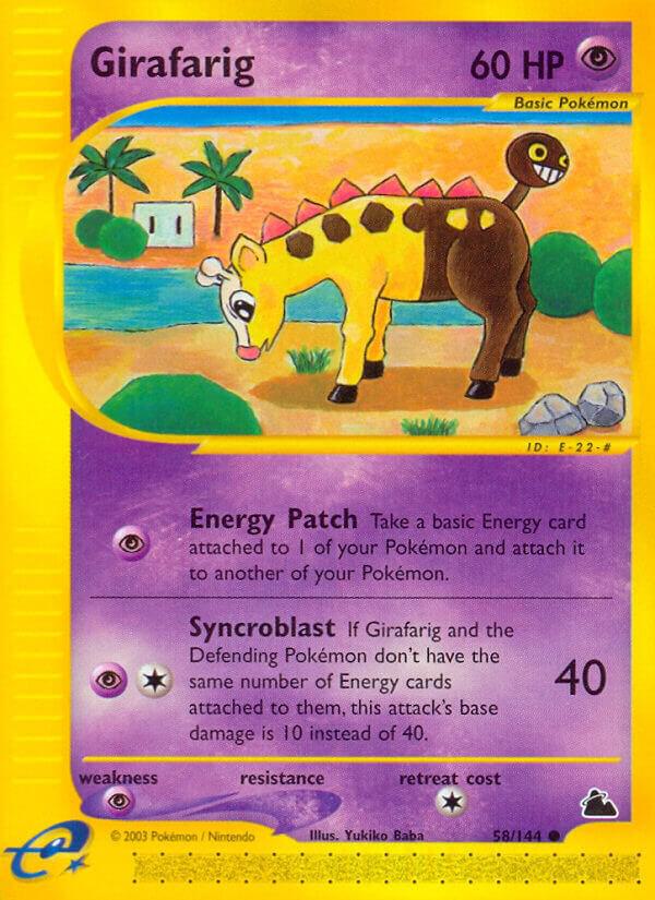 Girafarig 058/144 (Skyridge)  | Good Games Adelaide SA