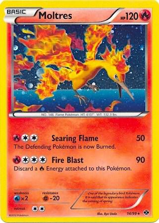 Moltres 14 99 Next Destinies 014/099 (Blister Exclusives)  - Holofoil | Good Games Adelaide SA