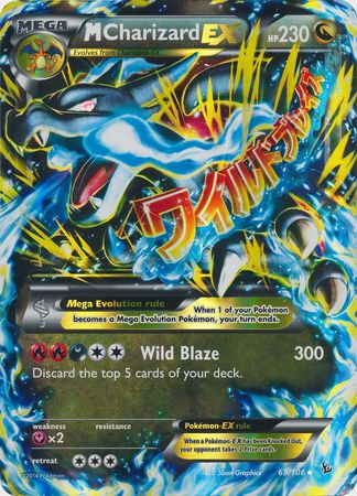M Charizard EX (69/106) (Jumbo Card) [XY: Flashfire] | Good Games Adelaide SA