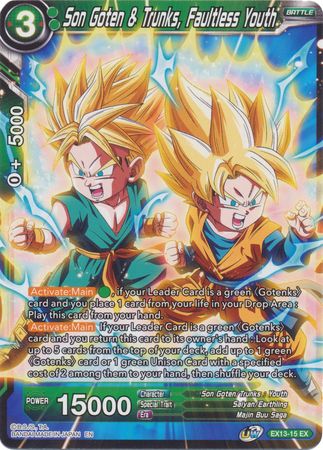 Son Goten & Trunks, Faultless Youth [EX13-15] | Good Games Adelaide SA