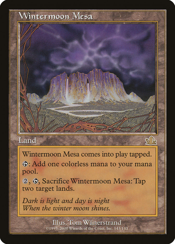 Wintermoon Mesa [Prophecy] | Good Games Adelaide SA
