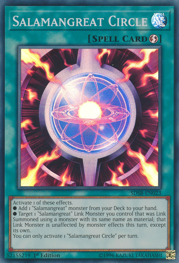 Salamangreat Circle [SDSB-EN023] Super Rare | Good Games Adelaide SA