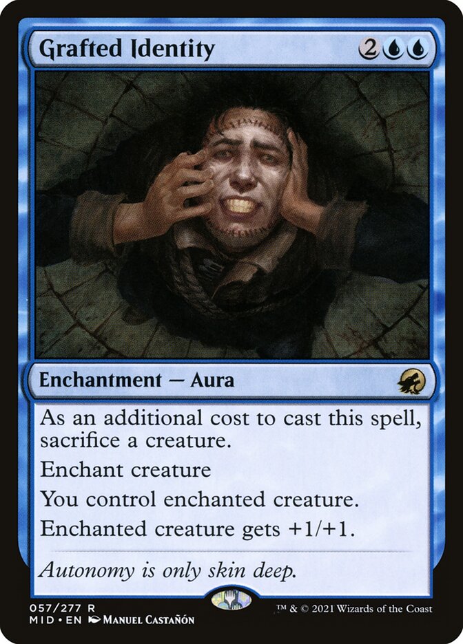 Grafted Identity 57 (Innistrad: Midnight Hunt)  | Good Games Adelaide SA