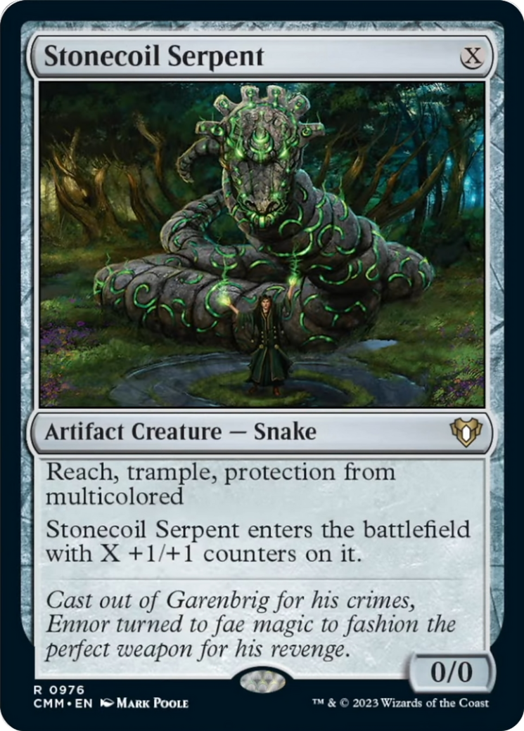 Stonecoil Serpent [Commander Masters] | Good Games Adelaide SA