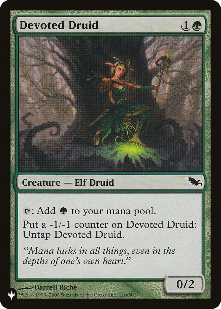 Devoted Druid (SHM) [The List Reprints] | Good Games Adelaide SA