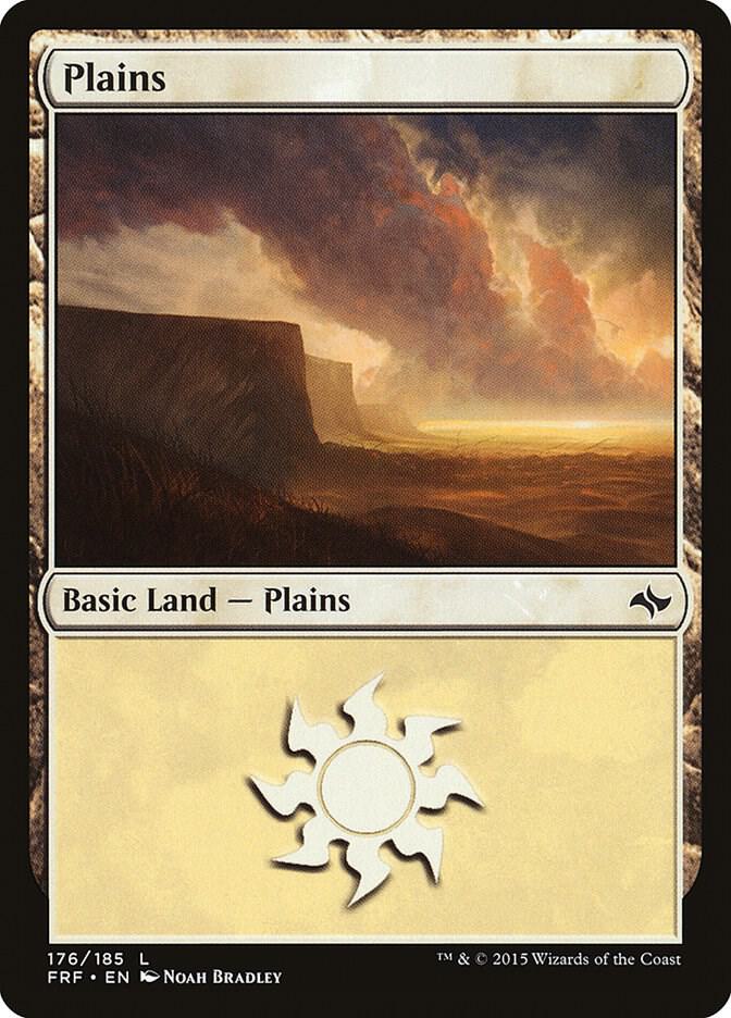 Plains 176 (Fate Reforged)  - Foil | Good Games Adelaide SA