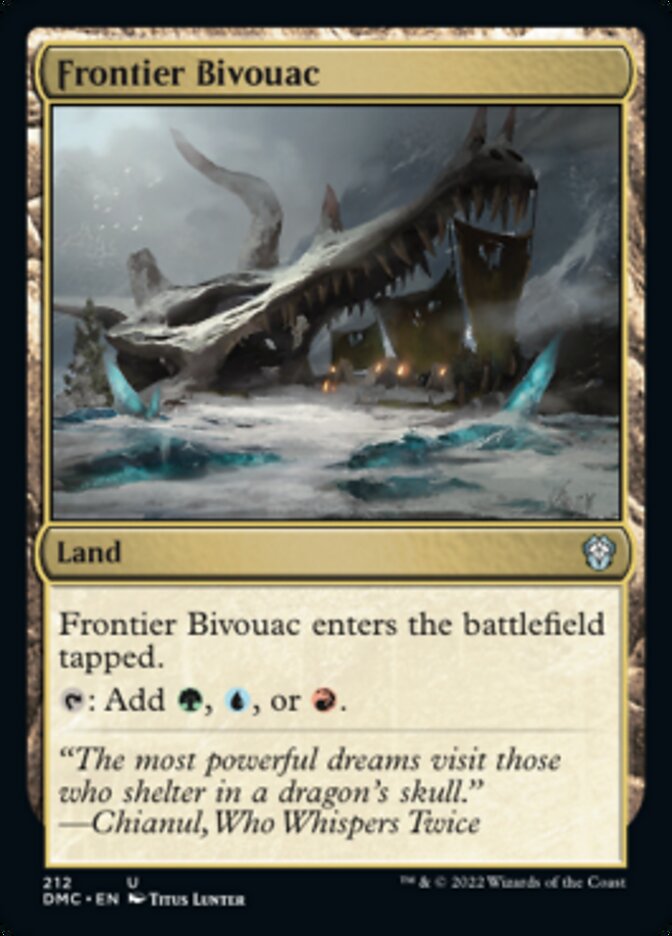 Frontier Bivouac [Dominaria United Commander] | Good Games Adelaide SA