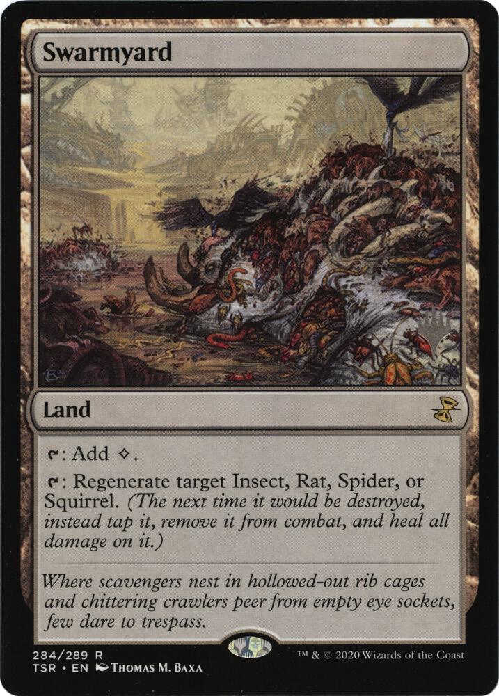 Swarmyard 284 (Promo Pack: Wilds of Eldraine)  - Foil | Good Games Adelaide SA